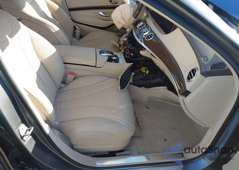 2019 Mercedes-Benz S 560 4Matic z USA, uszkodzony, nr VIN WDDUG8GB7KA487316